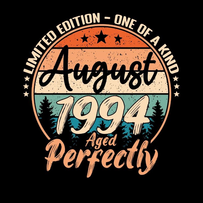 Août 1994 anniversaire 1994 légendes Août