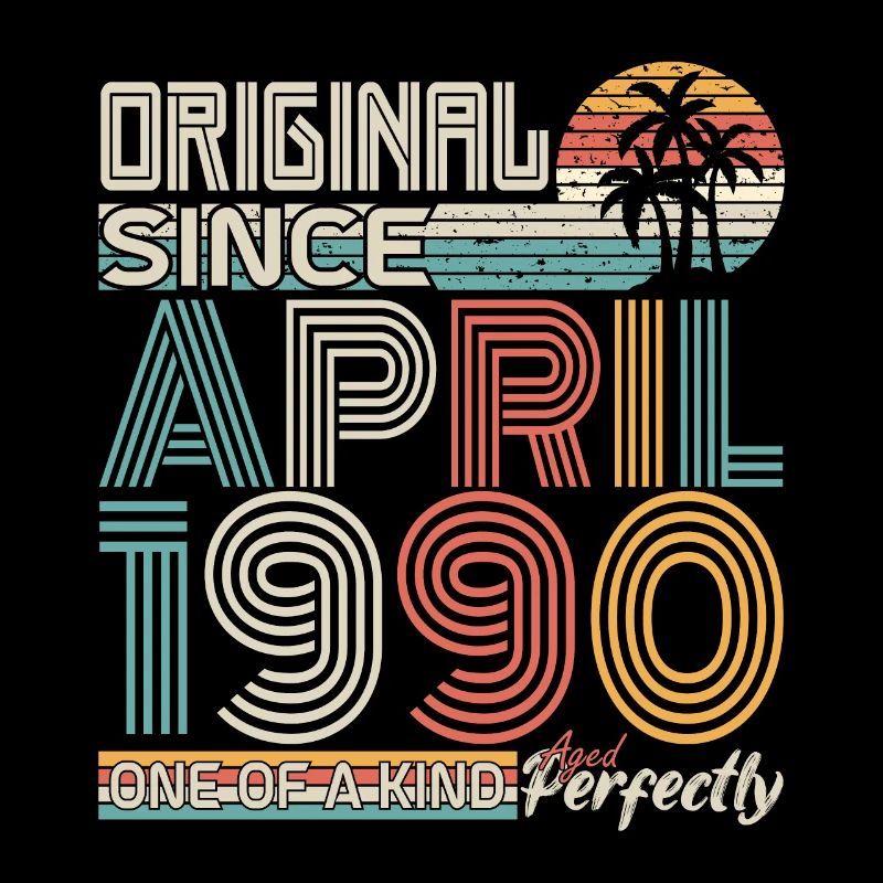 April 1990 anniversary April 1990 gift 1990
