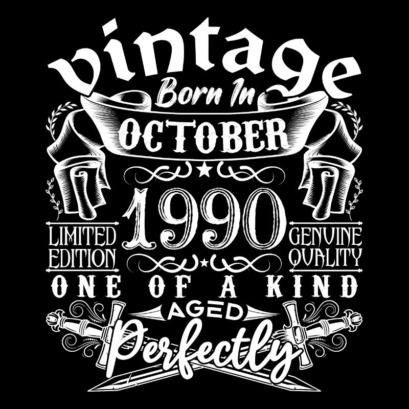 1990 Octobre 1990 anniversaire October 1990