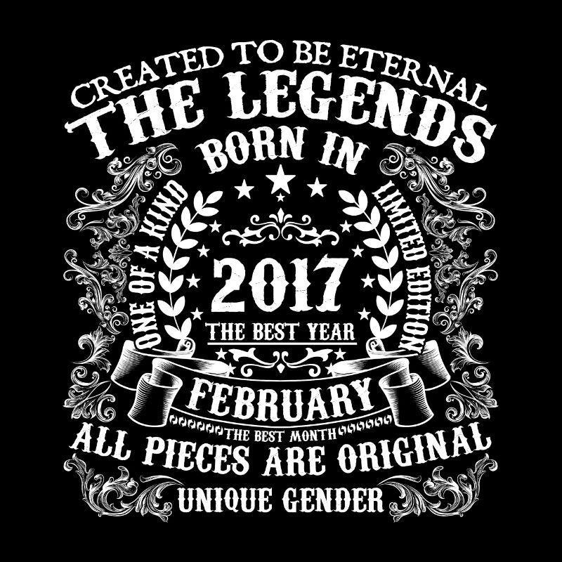 Février 2017 anniversaire 2017 Février année