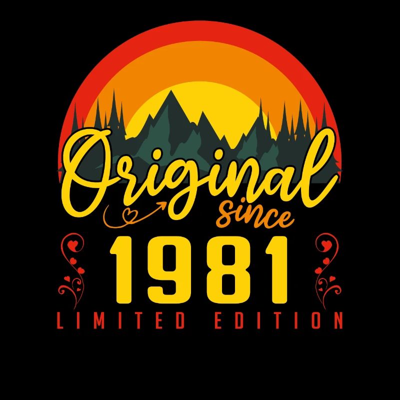 Geburtstag 1981 Geschenk 1981 Geburtstag