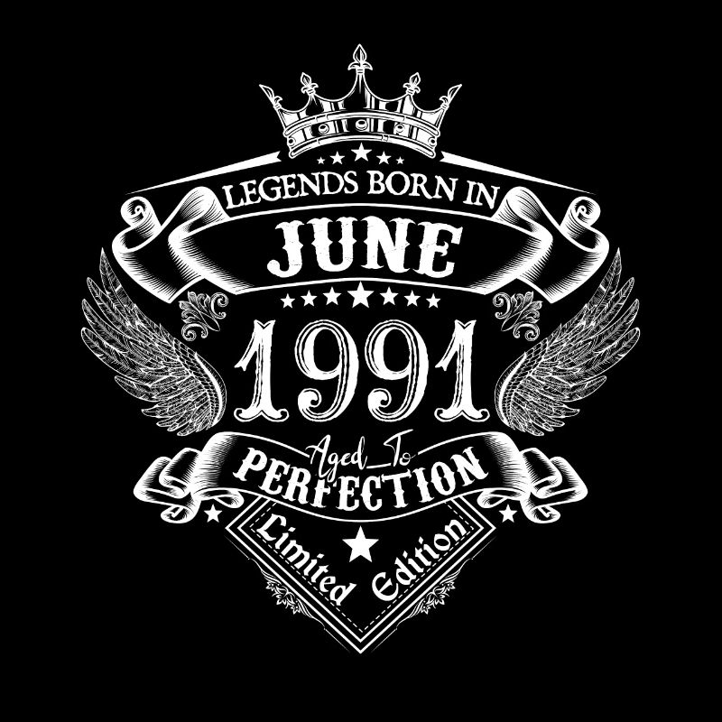 Juni 1991 Geburtstag Juni 1991 Juni Geschenk