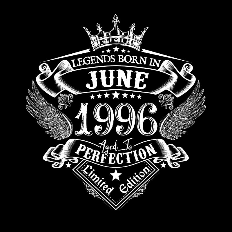 Juni 1996 Geburtstag Juni 1996 Juni Geschenk