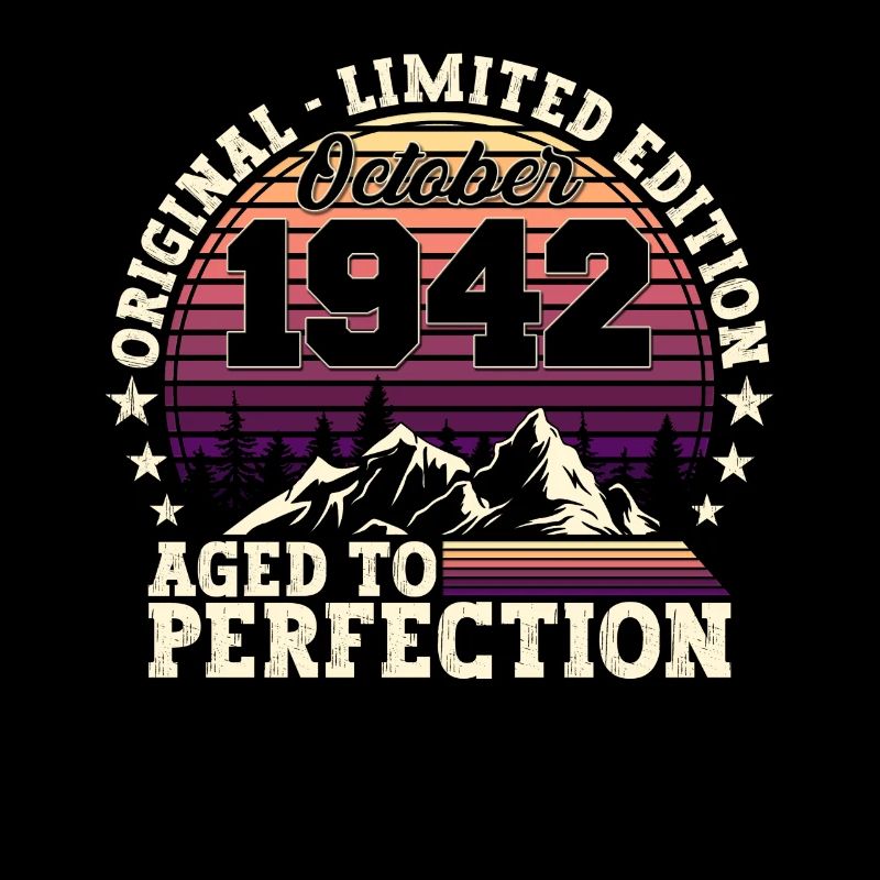 Original Octobre 1942 80th Birthday Gift