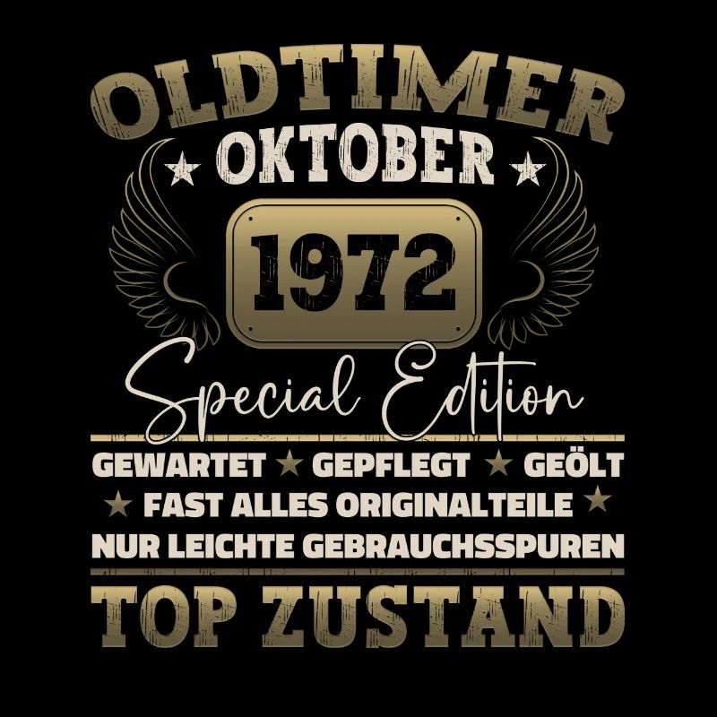 Oldtimer Oktober 1972 50. Geburtstag Geschenk