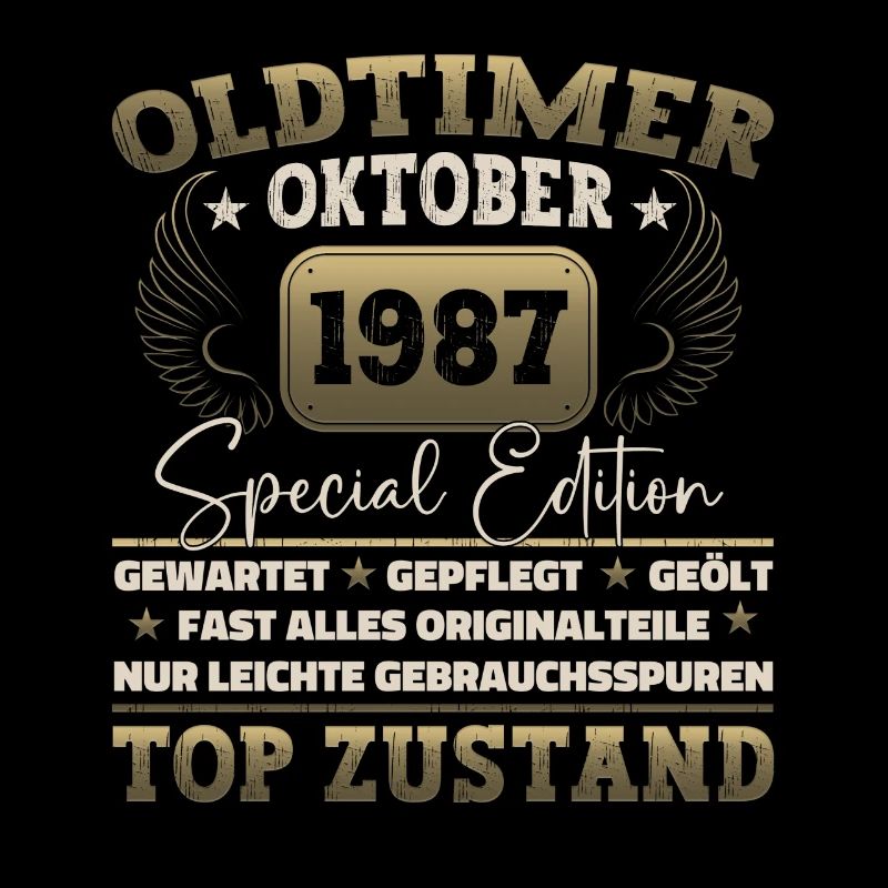 Oldtimer Oktober 1987 35. Geburtstag Geschenk