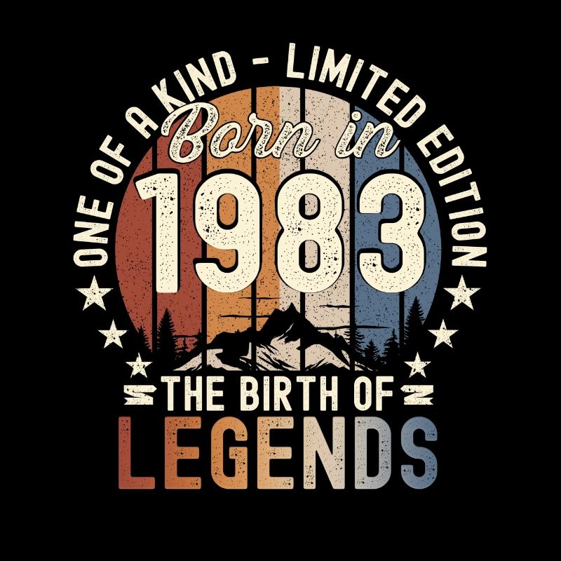 Legendary since 1983 39th birthday gift Awesome