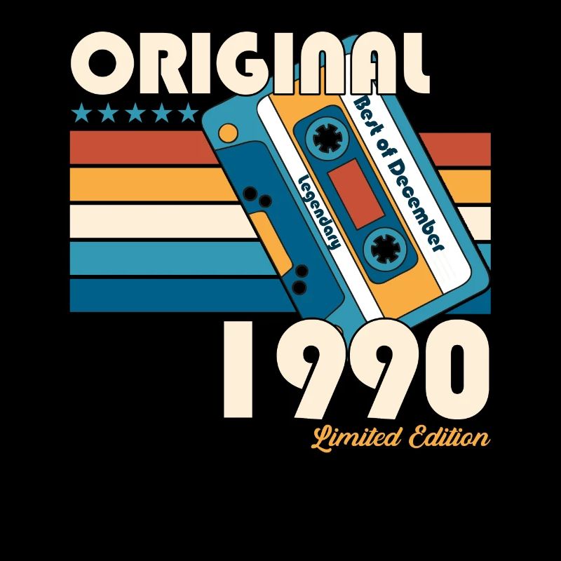 Décembre Né 1990 Cadeau de 32e anniversaire