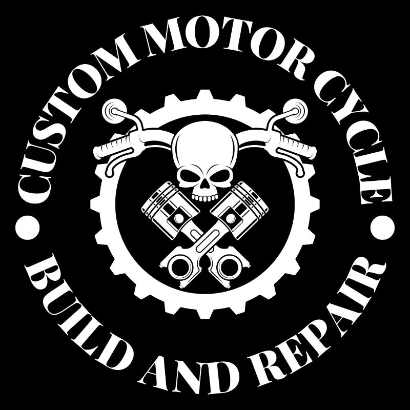 Biker Motorrad Motorradfahrer Mechaniker Geschenk