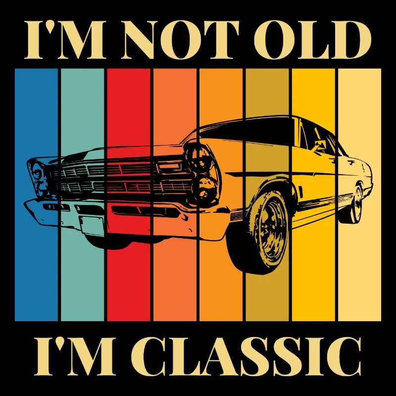 Ich bin nicht alt, ich bin ein Klassiker-Auto