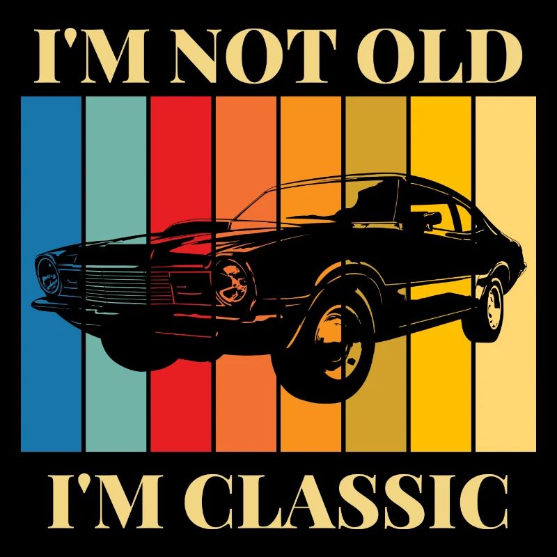 Ich bin nicht alt, ich bin ein Klassiker-Auto
