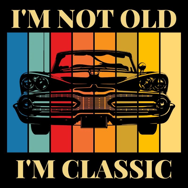 Ich bin nicht alt, ich bin ein Klassiker-Auto
