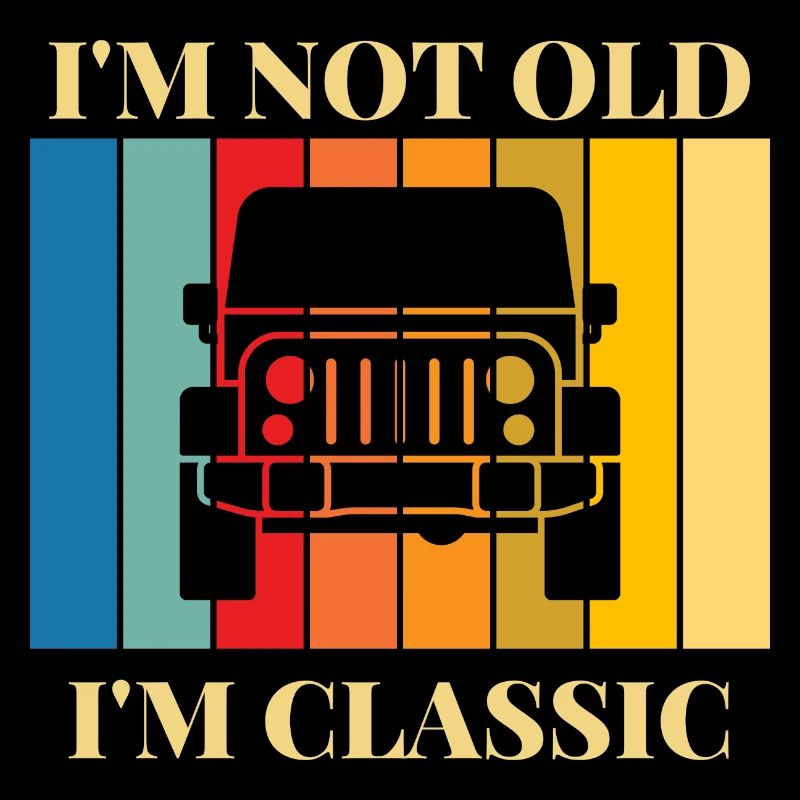 Ich bin nicht alt, ich bin ein Klassiker-Auto