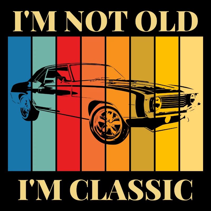 Ich bin nicht alt, ich bin ein Klassiker-Auto