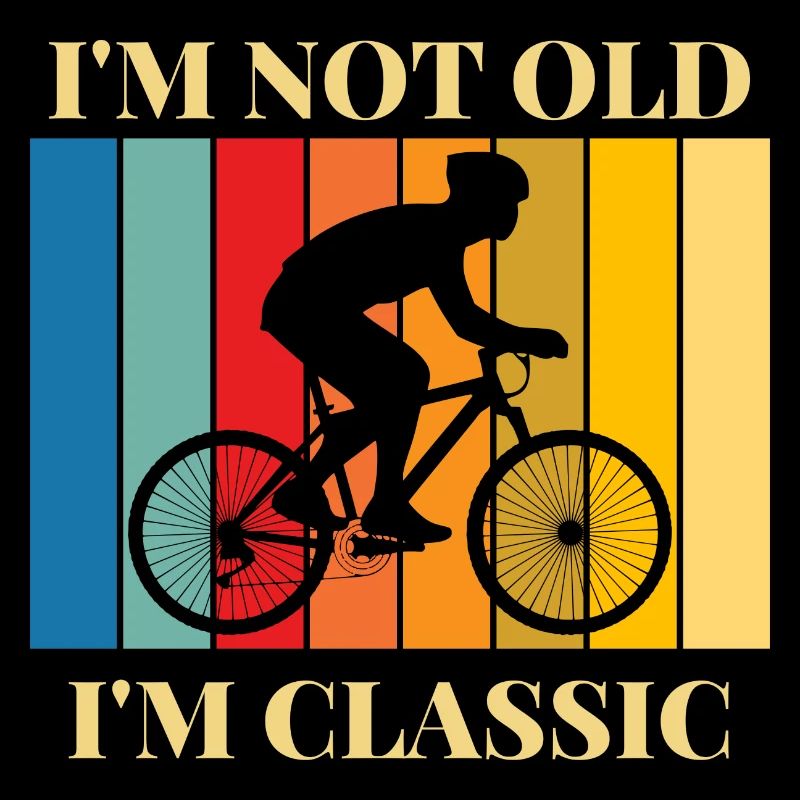 Ich bin nicht alt, ich bin ein Klassiker-Fahrrad