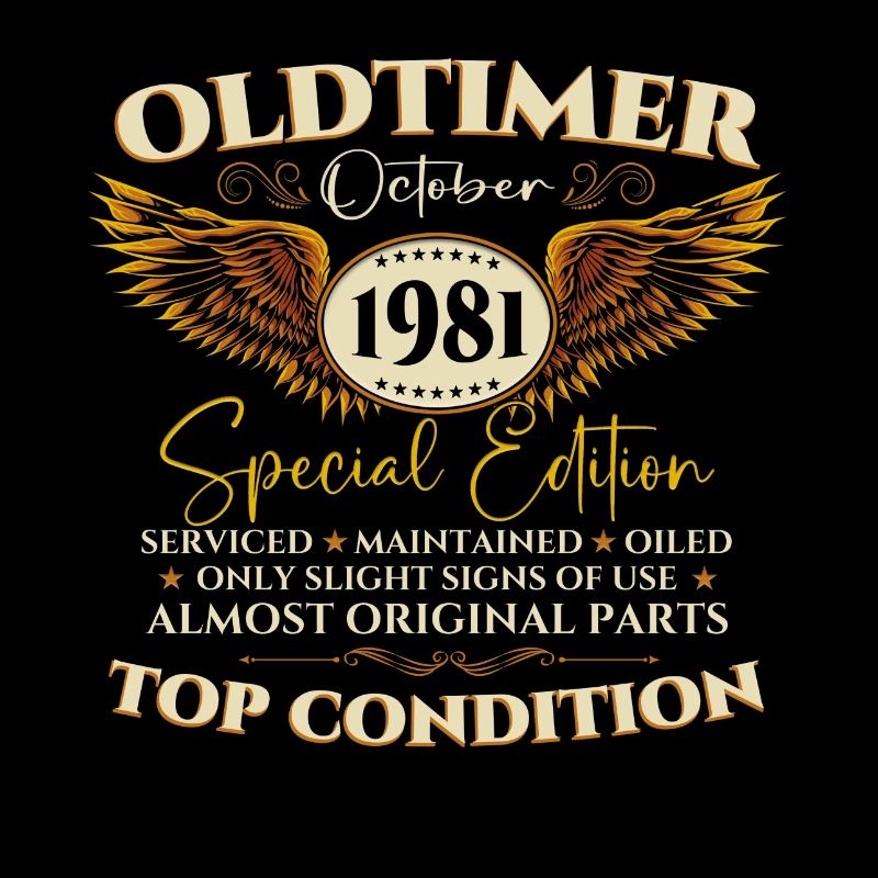 Oldtimer Oktober 1981 41. Geburtstag Geschenk