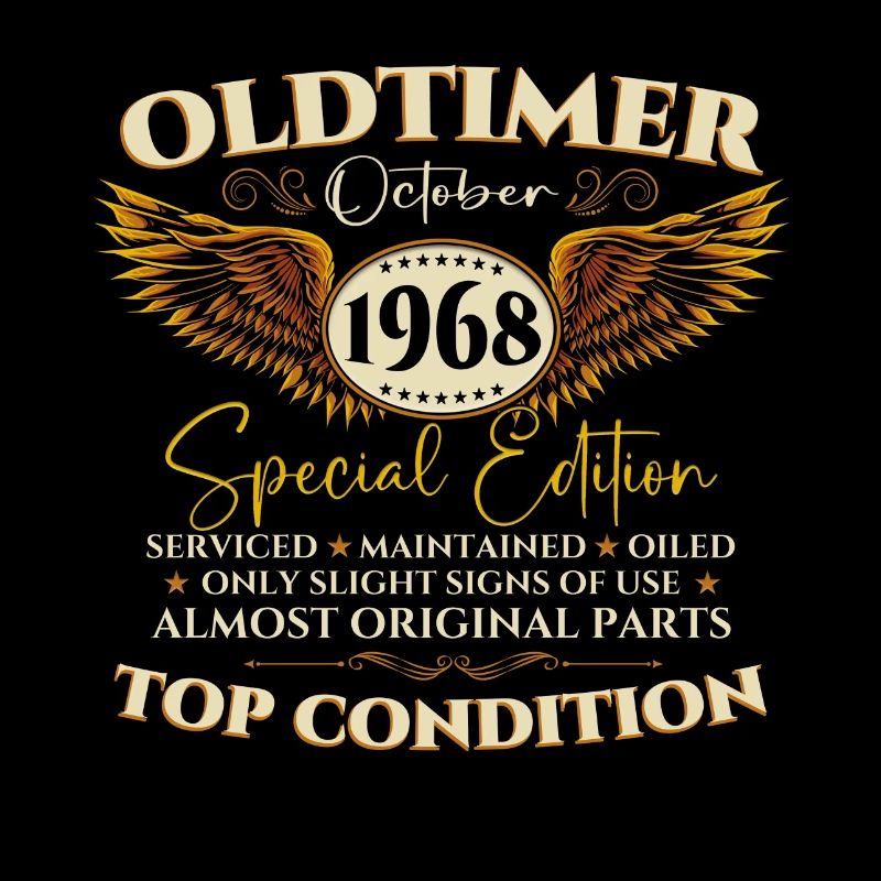 Oldtimer Oktober 1968 54. Geburtstag Geschenk