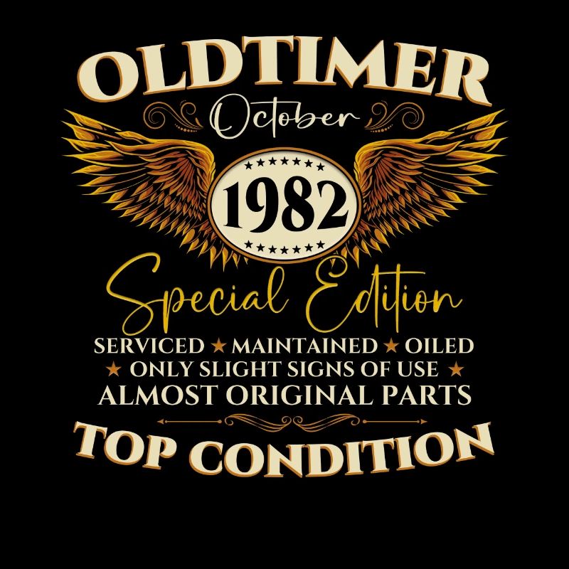 Oldtimer Octobre 1982 Cadeau de 40e anniversaire
