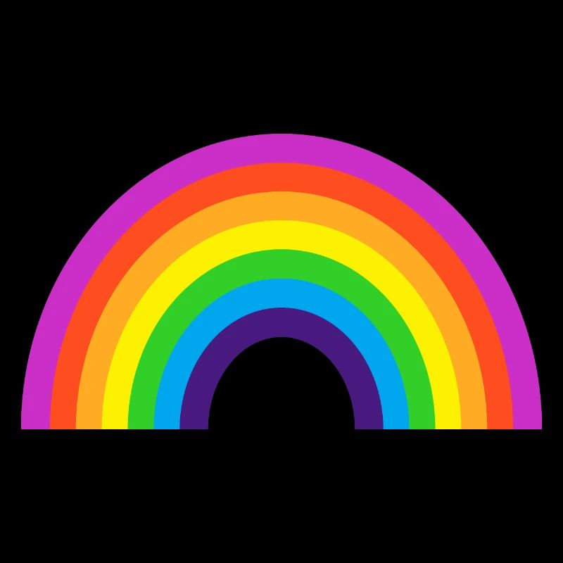 Kidcore Regenbogen Bunt Farben Geschenk Idee