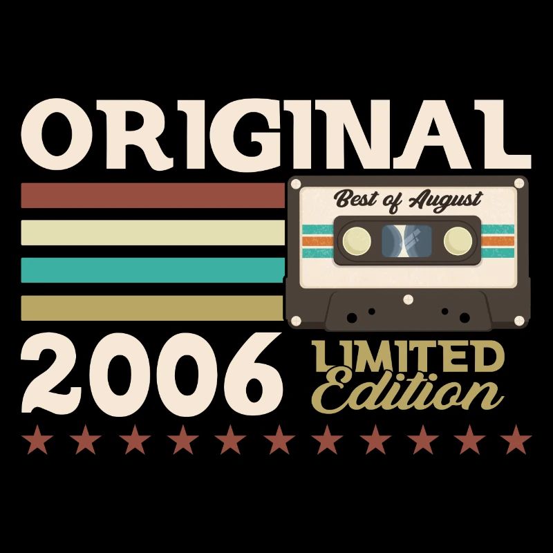 18e anniversaire Original août 2006 Cassette 2006