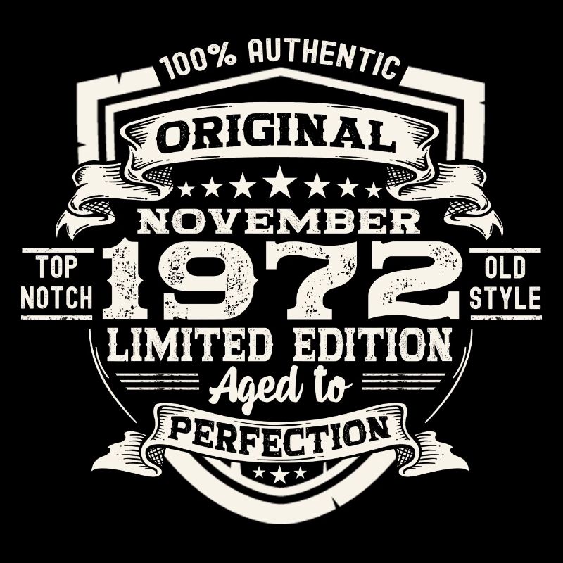 Original November 1972 50th birthday gift