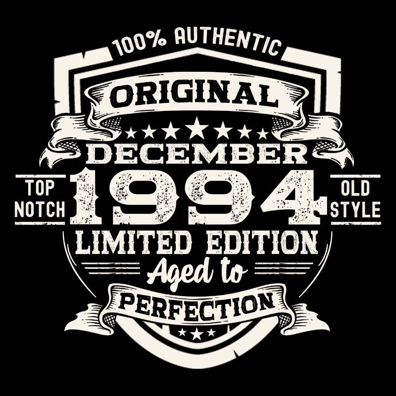 Cadeau original du 28e anniversaire de décembre 1994