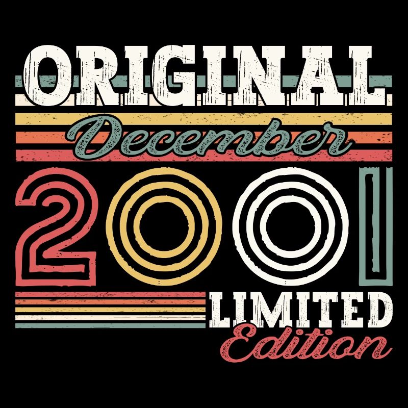 Décembre Année 2001 Cadeau du 21e anniversaire