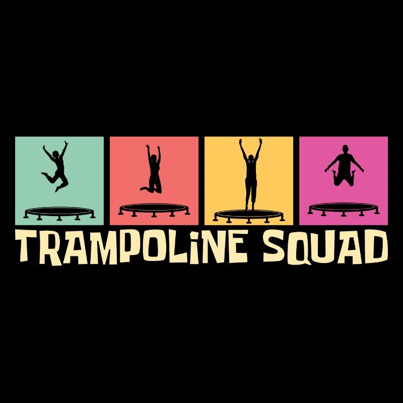 Trampoline Squad- Trampoline Geschenkidee