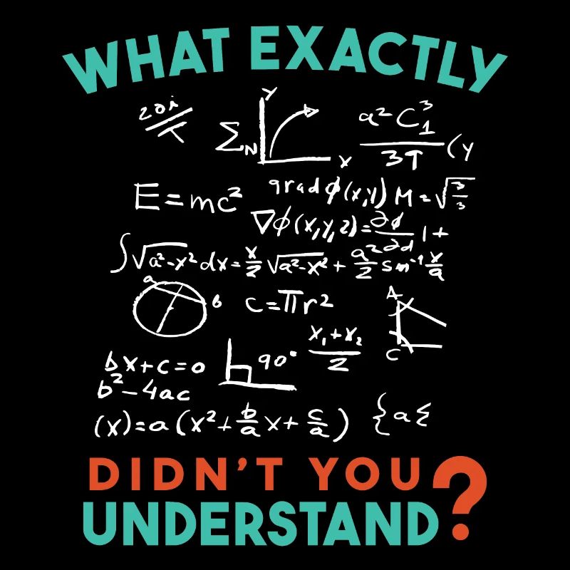 Physique Math Formule Blague