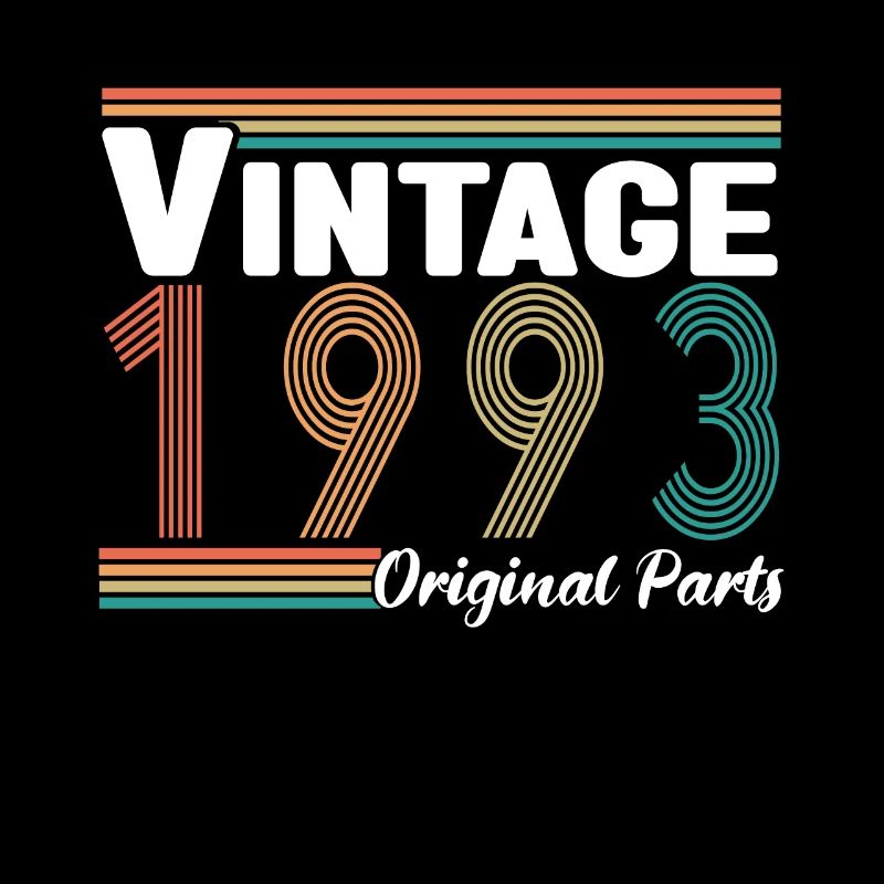 Vintage 1993 Originalteile Geburtstagsgeschenk