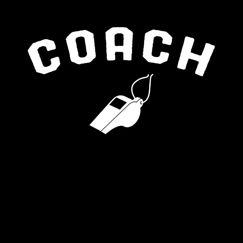 Trainer with Whistle Gift Idea Funny Coach