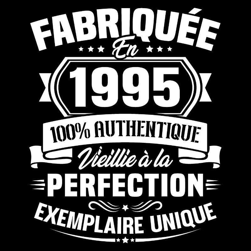 Fabriquée en 1995 - Cadeau d'anniversaire 28 ans