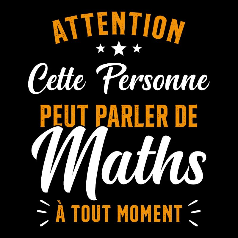 Prof de Maths Mathématique Cadeau Mathématicien