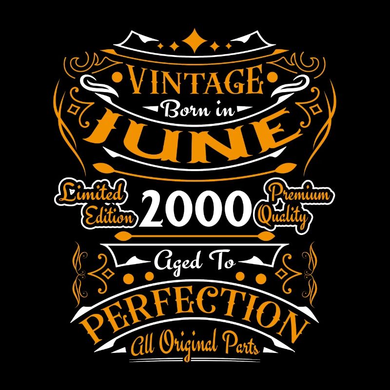 Juni 2000 Retro Vintage Geburtstagsgeschenk