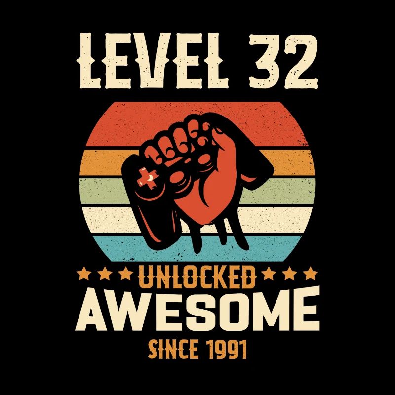 Niveau 32 complete 1991 Cadeau d'anniversaire