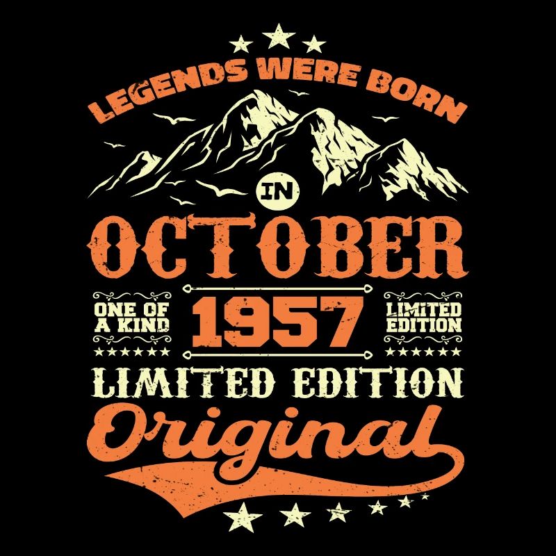 Original October 1957 vintage anniversary 1957