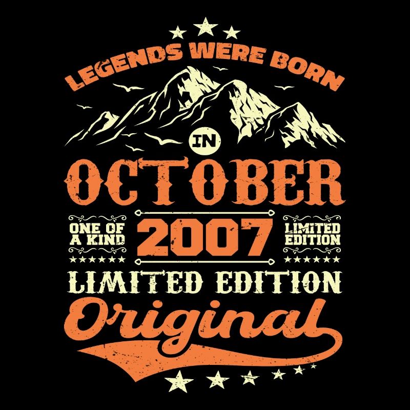 Original October 2007 vintage anniversary 2007