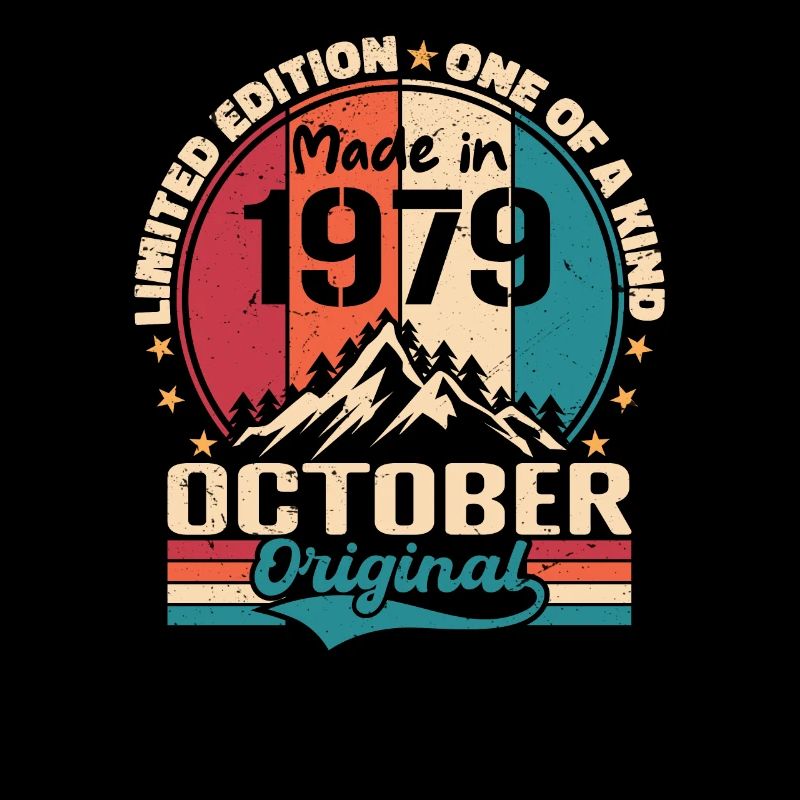 October 1979 Birthday Gift 1979 October