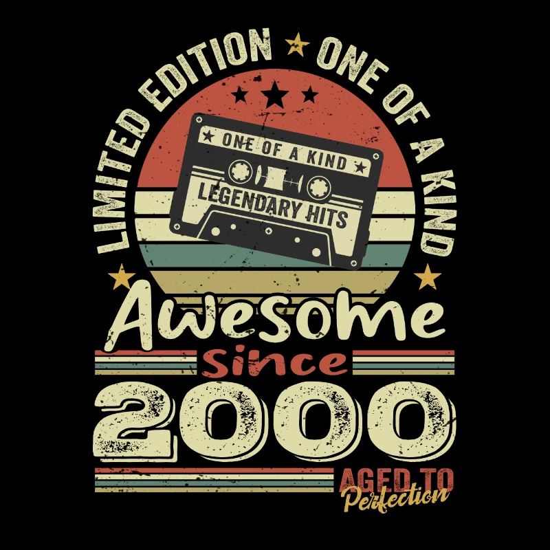 Vintage 2000 Original Retro Geburtstagsgeschenk