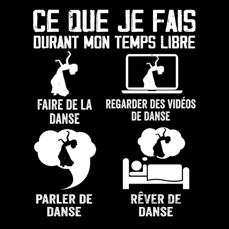 Ce que je fais durant mon temps libre danse
