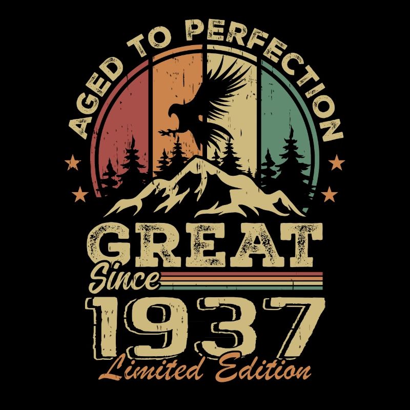 Vintage 1937 Anniversary - 1937 Retro Gift Idea