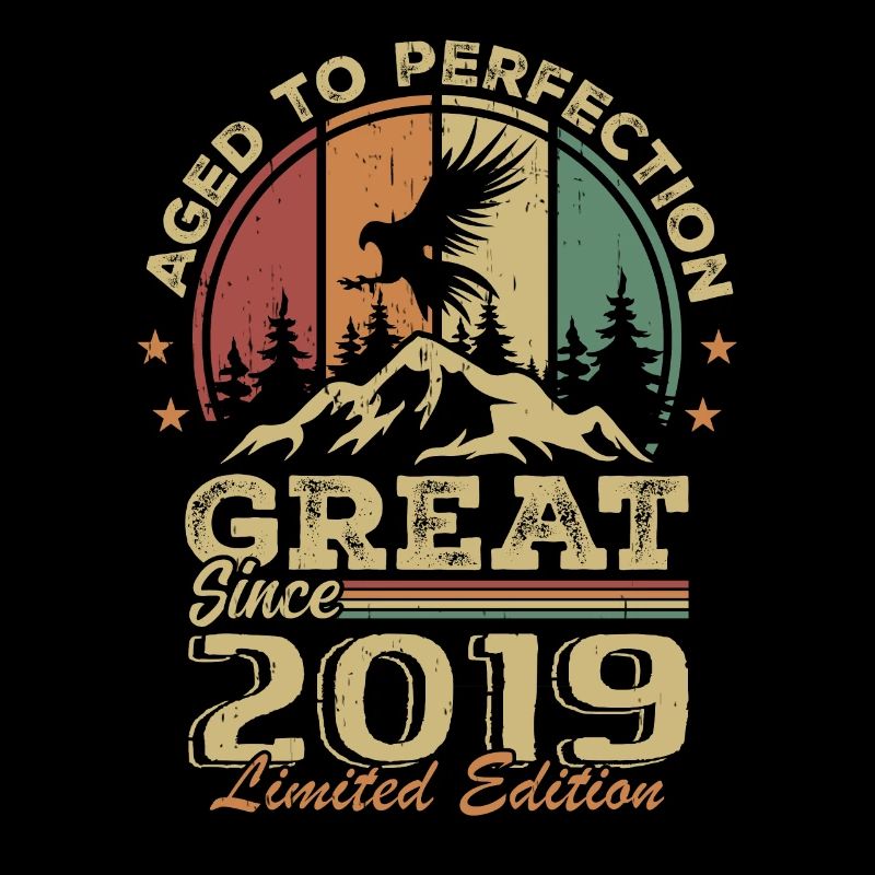 Vintage Geburtstag 2019 - Retro Geschenkidee 2019