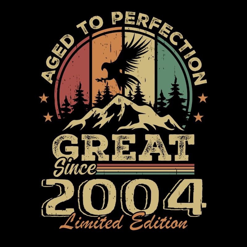 Vintage Geburtstag 2004 - Retro Geschenkidee 2004