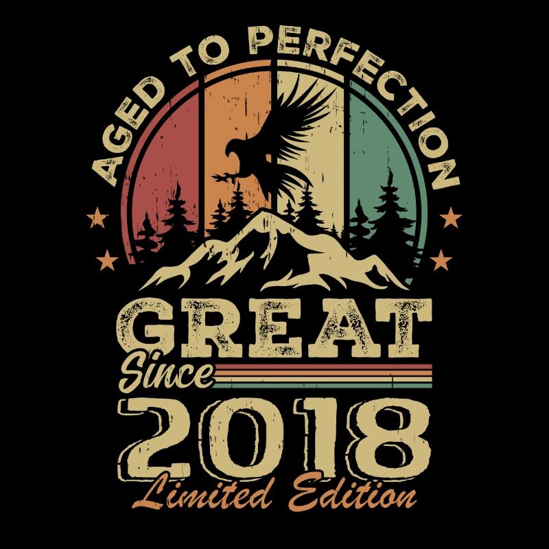 Vintage Geburtstag 2018 - Retro Geschenkidee 2018