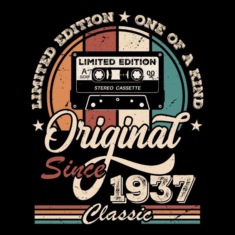 Original Retro Birthday Gift for Born in 1937