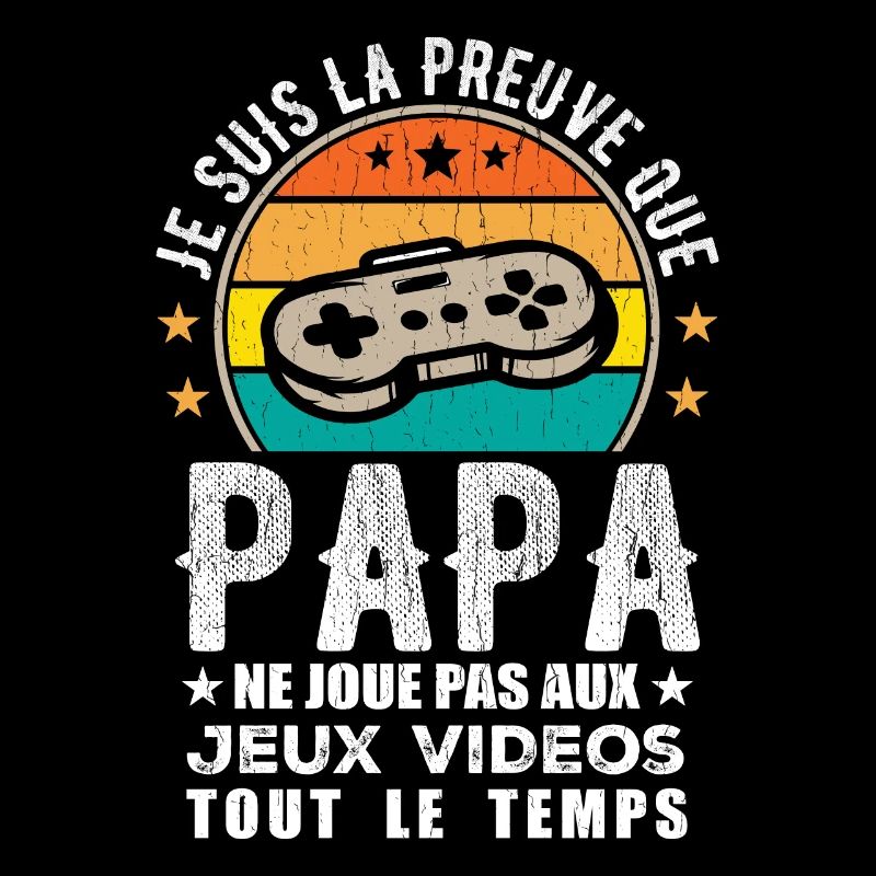 Proof that Dad doesn't play video games