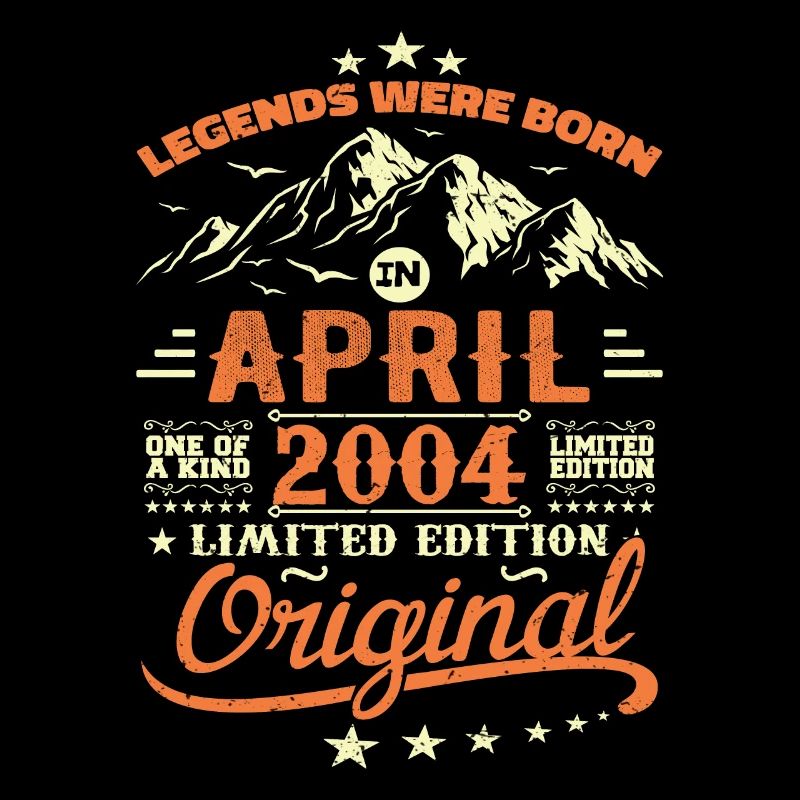 April 2004 Geburtstagsgeschenk 2004 April Legends