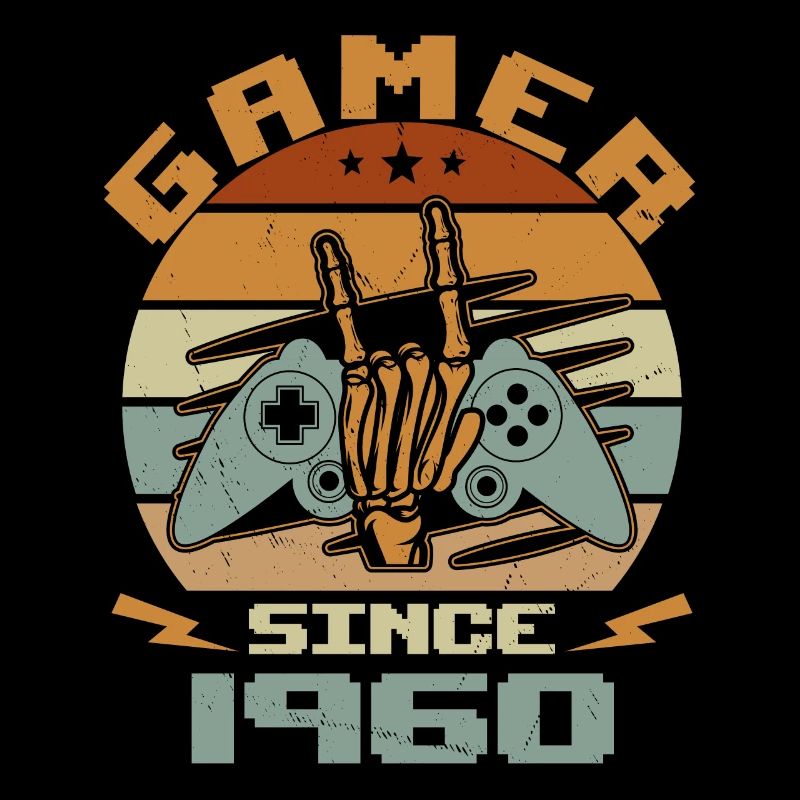 Gamer Since 1960 - Gaming Geburtstagsgeschenk 1960