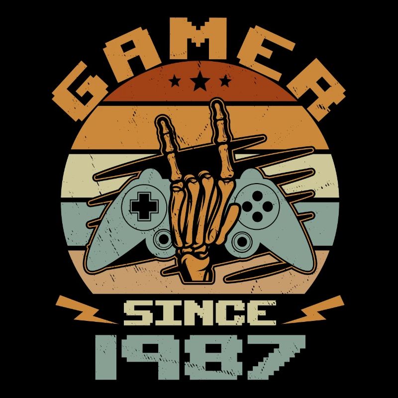 Gamer seit 1987 - Gaming Jubiläumsgeschenk 1987