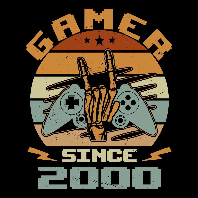 Gamer seit 2000 - Gaming Geburtstagsgeschenk 2000
